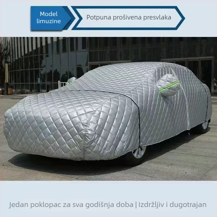 Gusta auto navlaka, zaštita od grada i smrzavanja, kiše, snijega i sunca, izolacija topline, universalna za sva godišnja doba