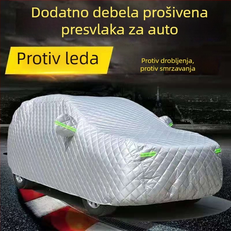 Gusta auto navlaka, zaštita od grada i smrzavanja, kiše, snijega i sunca, izolacija topline, universalna za sva godišnja doba
