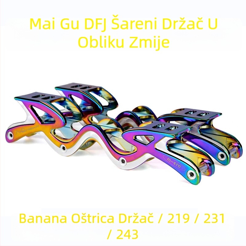 Micro držač za inline skates – jednoredni kotačić, univerzalna prilagodba, dodatna oprema za rolanje