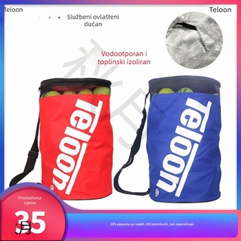 Sklopiva vodootporna tenis torba s cijevnim dizajnom, torba preko ramena, velika kapaciteta - Model 010