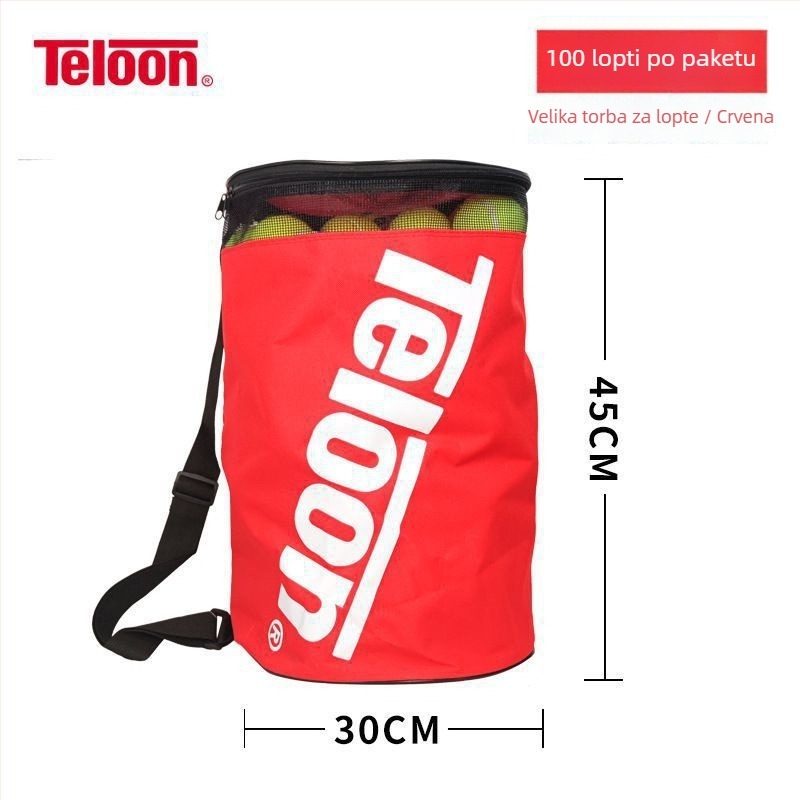 Sklopiva vodootporna tenis torba s cijevnim dizajnom, torba preko ramena, velika kapaciteta - Model 010