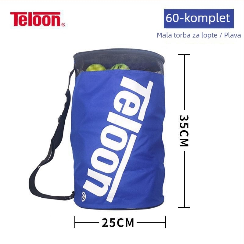 Sklopiva vodootporna tenis torba s cijevnim dizajnom, torba preko ramena, velika kapaciteta - Model 010