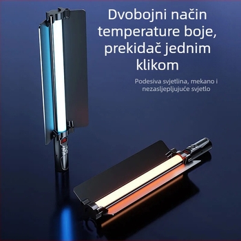 Prijenosna RGB rasvjeta za fotografiju, USB napajanje, 23W, 3200K boja temperature, E27 utičnica