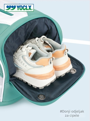 Set od 3 ruksaka za badminton i tenis, unisex, velika kapacitet, izrađeno od Oxford platna i poliestera