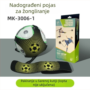 MAICCA Najlonovo sredstvo za trening nogometa za početnike — prilagodljivi pomoćnik za kontrolu lopte, sredstvo za trening nogometa (Materijal: najlon; Brend: MAICCA; Prilagodljivo; Pogodno za nogomet)