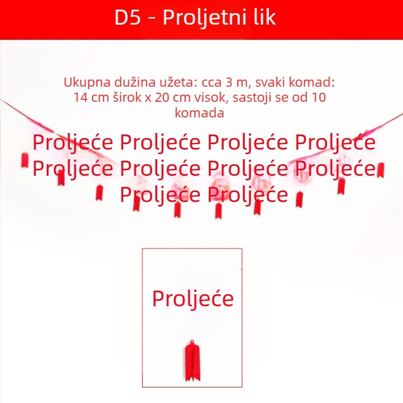 Dekoracije za Novu godinu 2026: konjski znak — girlande, fenjeri i viseći ukrasi za kućnu dekoraciju — Dense apricot, materijal flanel, uzorak zodijak znak, kategorija: rekviziti za raspored stranice