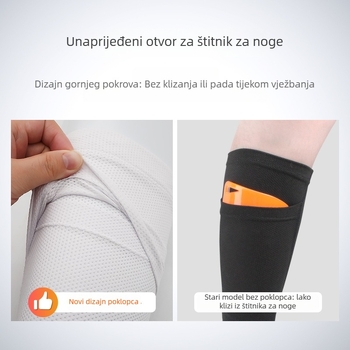 Nogometni zaštitnik za listove - prozračan poliester-elastan, opća uporaba