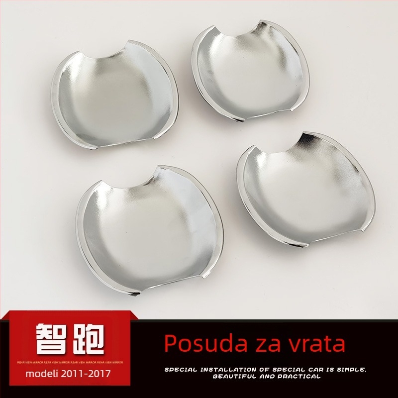 Just Right Kia Sportage 2011-2017 Dekorativna traka za prozor i okvir vrata, sjajan ukrasni trak, modifikacija ručke vrata