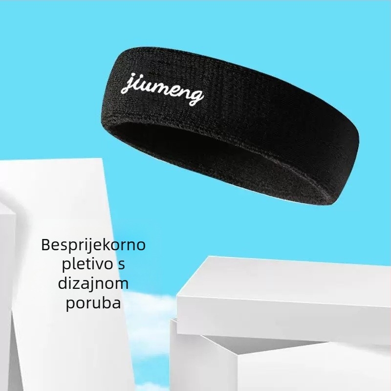 Sportska traka za kosu s upijanjem znoja za trčanje, košarku i jogu