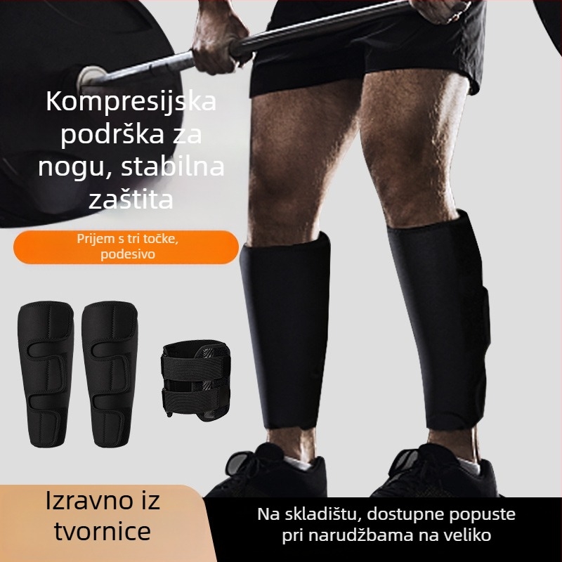 Zaštitne kompresijske potkoljenice – legging kompresijske rukave za trčanje i lopte; štite potkoljenicu; glavni materijal: Ok tkanina/uroni materijal; kategorija: legging; pogodno za nogomet, košarku, tenis, odbojku, trčanje i badminton