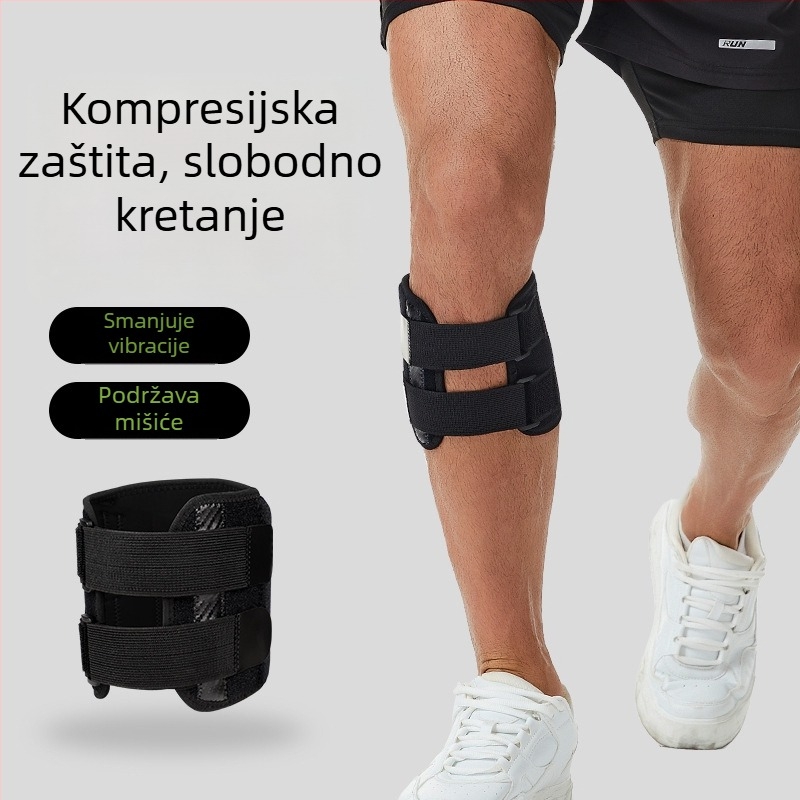 Zaštitne kompresijske potkoljenice – legging kompresijske rukave za trčanje i lopte; štite potkoljenicu; glavni materijal: Ok tkanina/uroni materijal; kategorija: legging; pogodno za nogomet, košarku, tenis, odbojku, trčanje i badminton