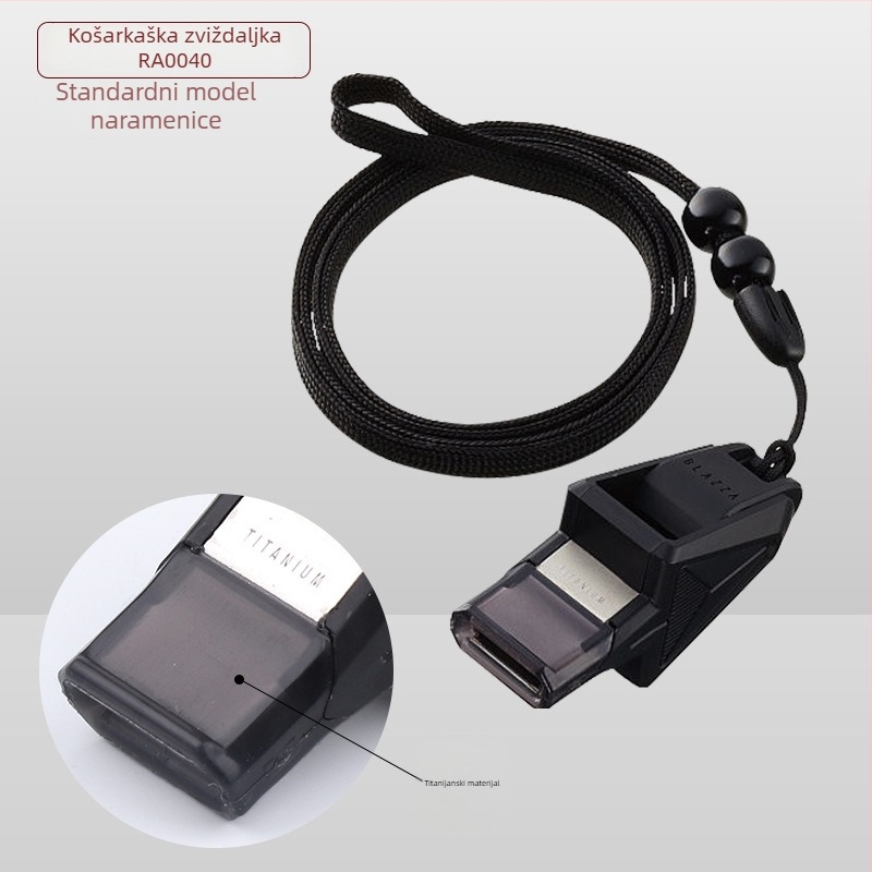 Molten profesionalna sudijska pištaljka za košarku, rukomet, nogomet i odbojku, ABS, model RA0040-KS