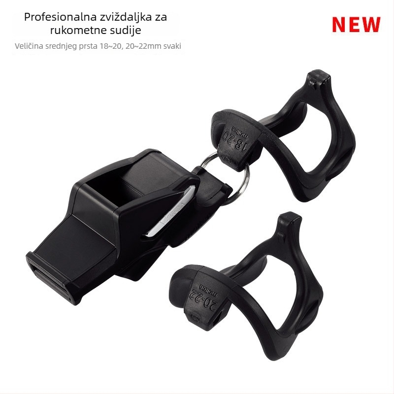 Molten profesionalna sudijska pištaljka za košarku, rukomet, nogomet i odbojku, ABS, model RA0040-KS