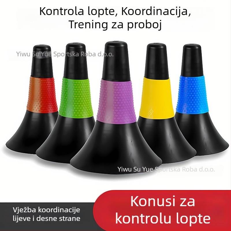 Trening prepreka u obliku konus-barrel za košarku, nogomet i odbojku – PE materijal