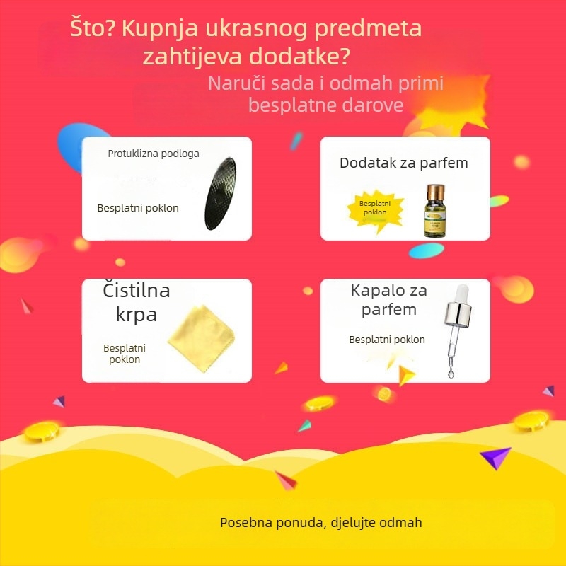 Chi Tiger auto parfemska ukras, legirani materijal, moderan stil, oblik konja, okrugli oblik