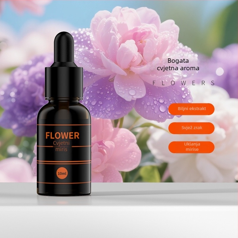 Auto aromaterapijski držač parfema sa senzorom svjetla i solarno napajanje, površina vakuumski premaz + PC, 10–20 ml, mirisi cvjetni/kolonijalni, isparavanje 16–30 dana