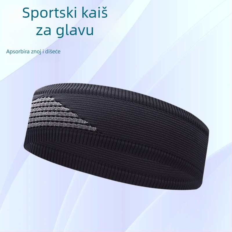 Traka za kosu za jogu, Independence, najlon, serija X, pogodna za trčanje, vožnju bicikla i fitness