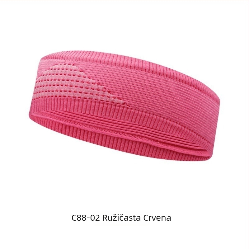 Traka za kosu za jogu, Independence, najlon, serija X, pogodna za trčanje, vožnju bicikla i fitness