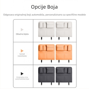 Zaštitna ploča za vrata za stražnja sjedala Alpine, 7/8/9 mjesta, plastični materijal, višefunkcionalni unutarnji dodatak