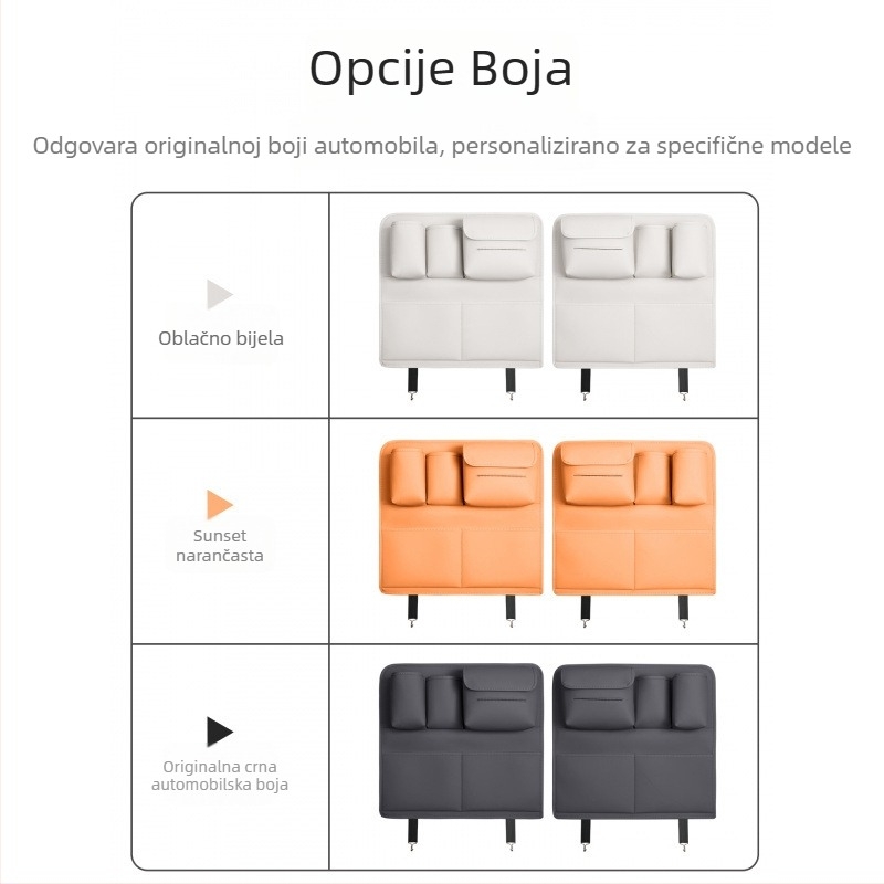 Zaštitna ploča za vrata za stražnja sjedala Alpine, 7/8/9 mjesta, plastični materijal, višefunkcionalni unutarnji dodatak