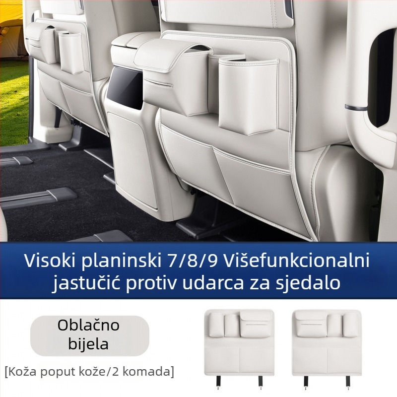 Zaštitna ploča za vrata za stražnja sjedala Alpine, 7/8/9 mjesta, plastični materijal, višefunkcionalni unutarnji dodatak