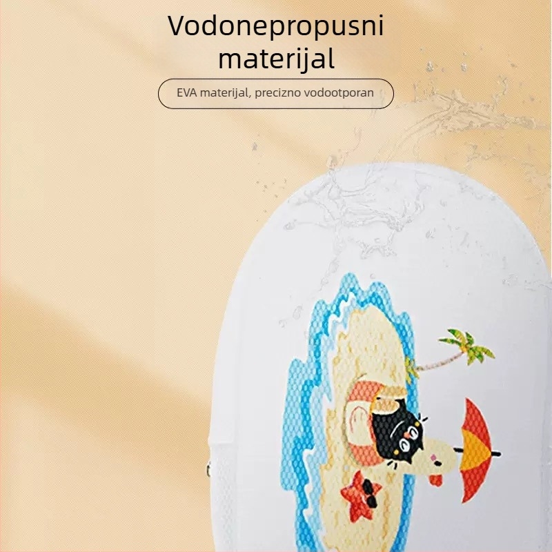 Najlonska vanjska vodootporna torba za sport s odjeljivanjem suho/mokro i mrežastom unutarnjom podstavom