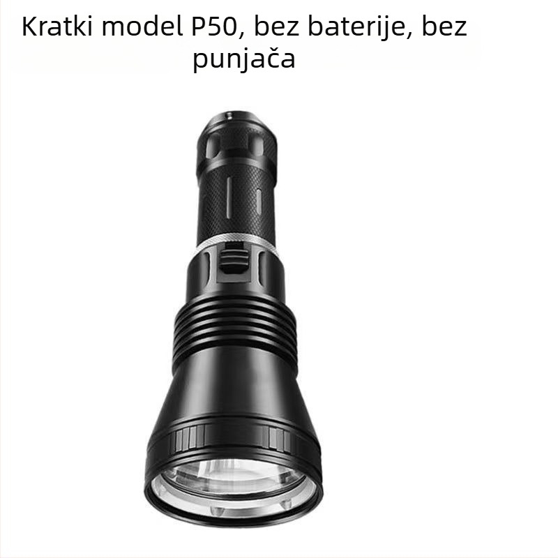 Ručna vodootporna potapajuća LED svjetiljka, 3000 lm, punjiva 26650 baterija, 4,2 V