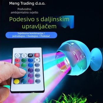 LED klips lampica za akvarij – vodootporna, ultra jaka, dekorativni reflektor