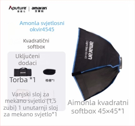 Set difuzora svjetla za fotografiju s brzim sklapanjem, višestruki oblici difuzora (osmerokutni, kvadratni, trakasti), netkana tkanina
