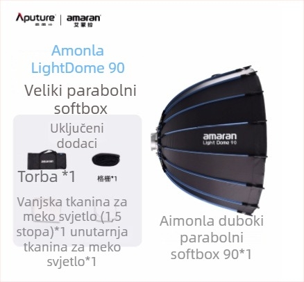Set difuzora svjetla za fotografiju s brzim sklapanjem, višestruki oblici difuzora (osmerokutni, kvadratni, trakasti), netkana tkanina