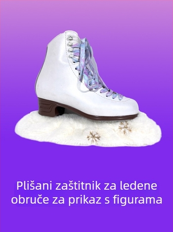 Pliš pokrov za klizanje s gornjim dijelom od PU mreže, dno od teleće tetive, jednoslojni kotači, materijal kotača poliester