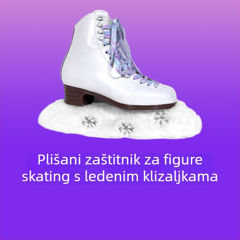 Pliš pokrov za klizanje s gornjim dijelom od PU mreže, dno od teleće tetive, jednoslojni kotači, materijal kotača poliester
