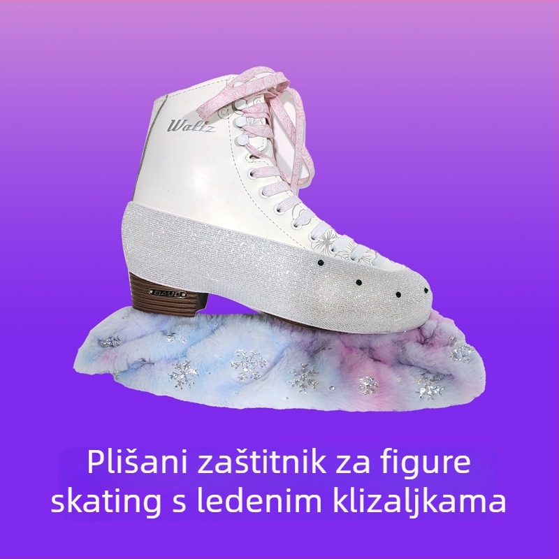 Pliš pokrov za klizanje s gornjim dijelom od PU mreže, dno od teleće tetive, jednoslojni kotači, materijal kotača poliester