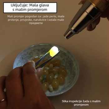 Prijenosna LED svjetiljka za identifikaciju nefrita – 10W, 4200mAh, LED svjetlo, domet do 50 m