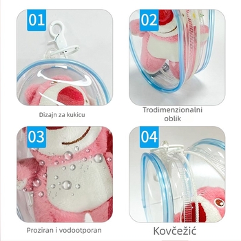 PVC kubični viseći organizator za pohranu – pohrana, japanski stil, za donje rublje