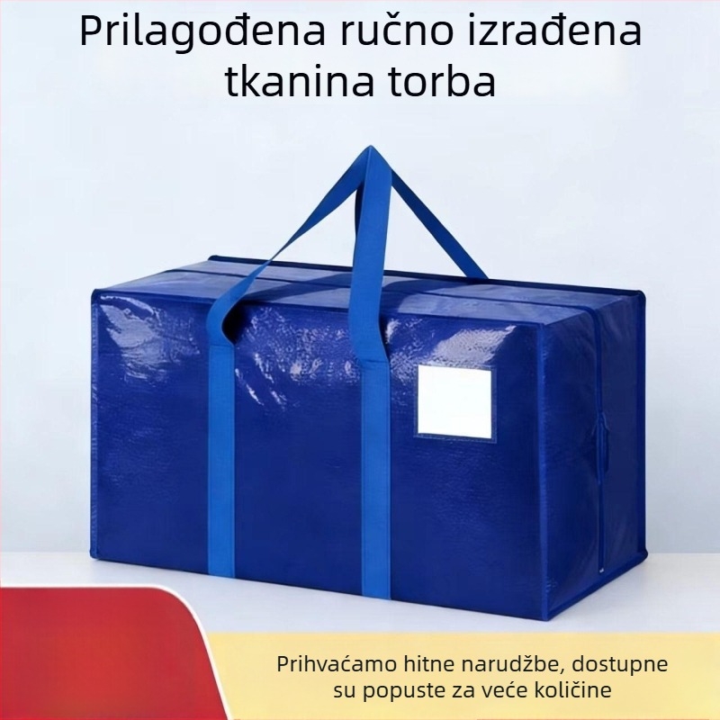 Polietilenska kuboidna torba za preseljenje, višefunkcionalna
