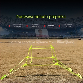 Sklopive prepreke za nogometni trening - Višenamjenske, s podešavanjem u 3 položaja, PVC, Nai Force