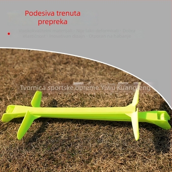 Sklopive prepreke za nogometni trening - Višenamjenske, s podešavanjem u 3 položaja, PVC, Nai Force