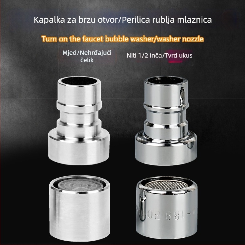 Kran s brzim otvaranjem, cijelo bakreno tijelo, keramički jezgra ventila, CE certifikat