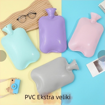 Zimska gumena boca za vruću vodu, grijač za ruke, sigurna, protiv opekotina, nostalgičan dizajn