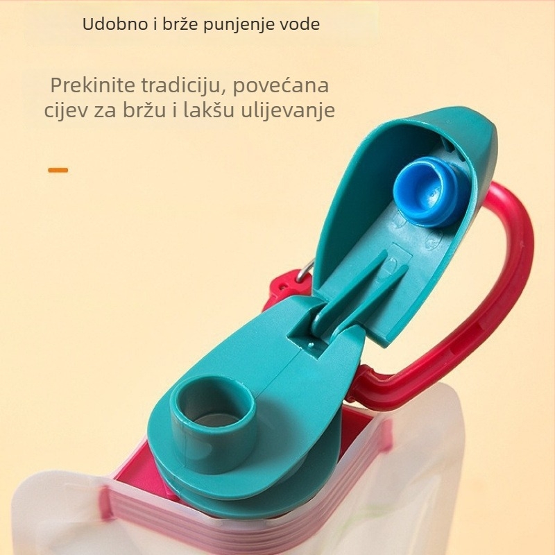 Sklopiva vodena torba – materijal: svila cvijet, PVC konstrukcija, bez logotipa, prvoklasni proizvod