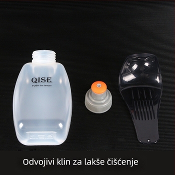 QISE sportska boca 250ml, PP plast, prehrambena kvaliteta, s tiskanim logom