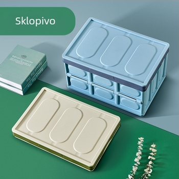 Sklopiva kutija za pohranu za auto i dom, za prtljažnik, ljepilna ugradnja