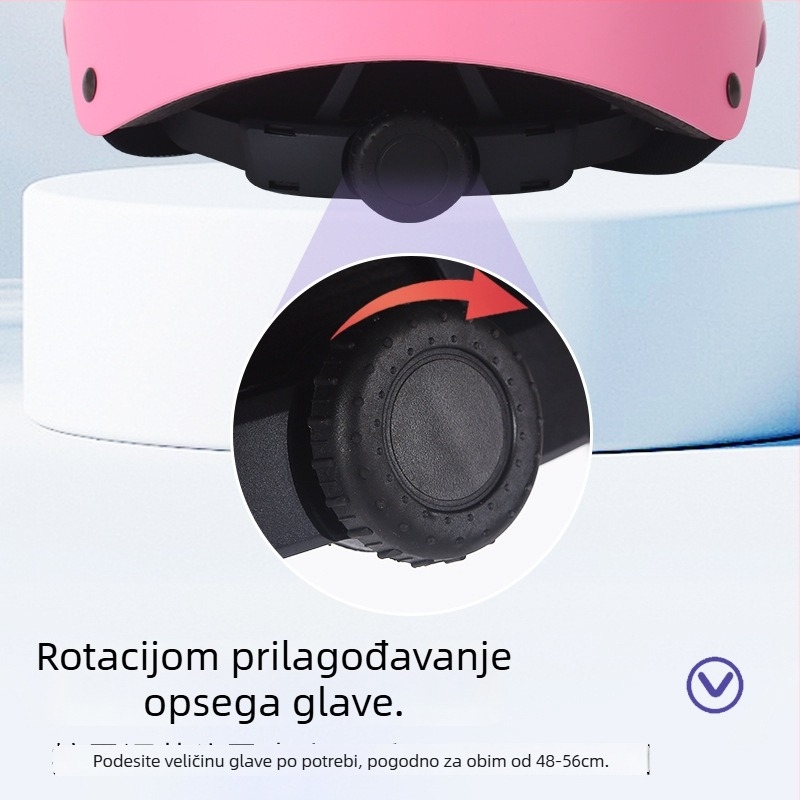 Dječja kaciga za bicikl s ABS kućištem i EPS unutarnjom, ventilirana i prozračna, unisex, prilagodljiv uzorak i logotip