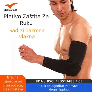 Qionghua Lycra lakatni zaštitnik – zaštita lakta za košarku, nogomet, tenis i biciklizam