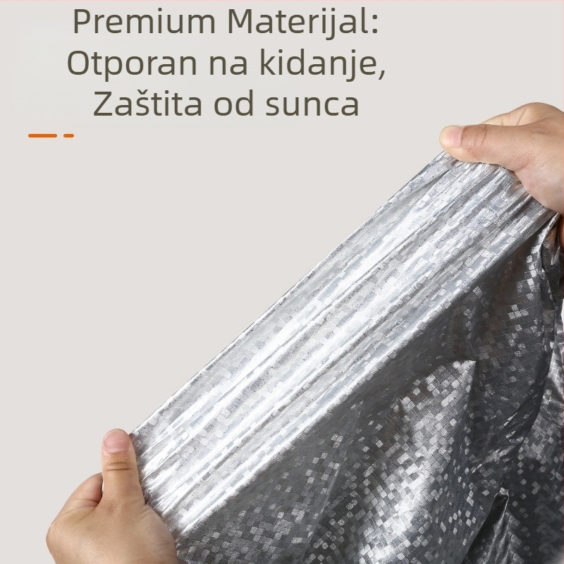 Pokrov za električno vozilo — vodootporan, UV zaštita, zaštita od prašine, debeli materijal (vodootporan; UV zaštita; zaštita od prašine; debeli materijal)