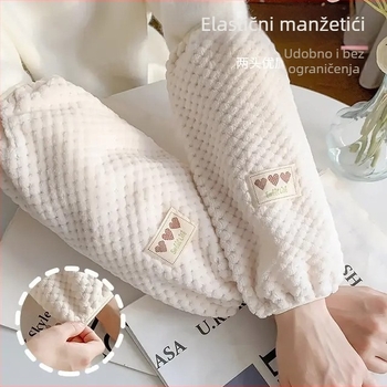 Rukavi protiv prljavštine, minimalistički stil, jednobojni uzorak, materijal: Drugi materijal, za jesen i zimu