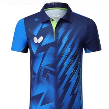 Butterfly stolni tenis uniforma, unisex, kratki rukavi, brzo-sušeća, prozračna, 100% poliester, za odrasle i djecu, za trening i natjecanje