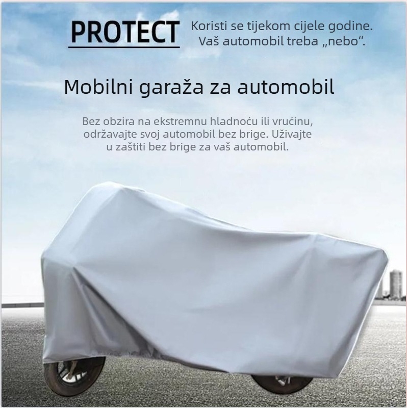 Kryt za električno vozilo - Kišootporan, Vodootporan, Za motocikl i bicikl