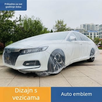 Prozirno zaštitno odijelo za kišu, vjetar i prašinu, jednokratno, za sprej bojenje